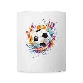 Football Splash Football Fan Merchandise Gift - Mug - white - Front