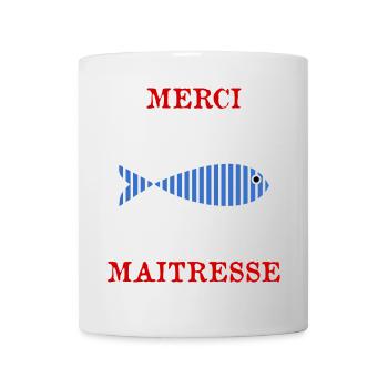 THANK YOU MISTRESS - Mug - white - Front