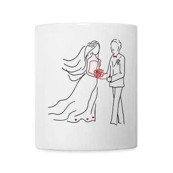 Wedding Married - Mug - white - Front