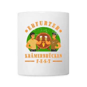 Krämerbrückenfest Erfurt - Mug - white - Front