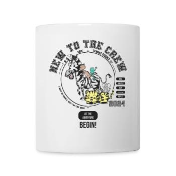 NEW TO THE CREW- WELCOME BABY - Tasse - Weiß - Vorne