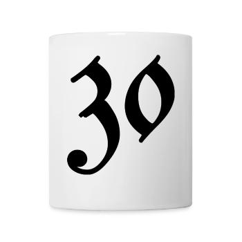 30. 30 YEARS. 30th ANNIVERSARY. 30 YEARS ANNIVERSARY. - Mug - white - Front