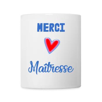 MISTRESS. THANK YOU. THANK YOU MISTRESS - Mug - white - Front
