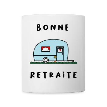 RUHESTAND. RUHESTAND. PENSIONIERT. GLÜCKLICHER RUHESTAND - Tasse - Weiß - Vorne