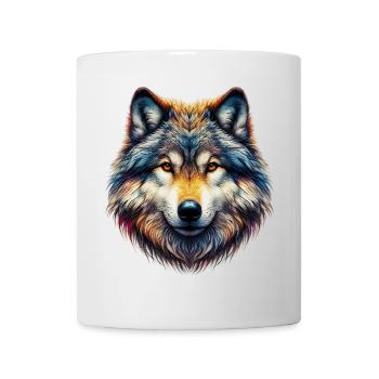 Wolf - Mug - white - Front
