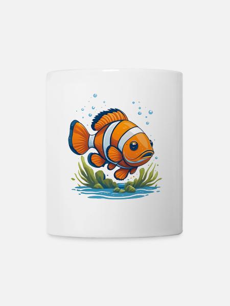 Clownfisch - Tasse - Weiß