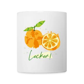 Orange Fruit - Mug - white - Front