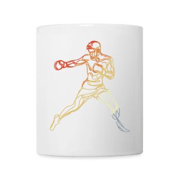 Amateur Boxer Vintage Style - Tasse - Weiß - Vorne