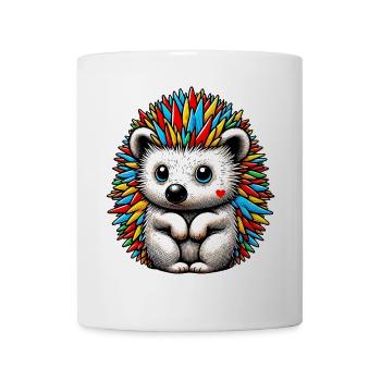 Igel - Tasse - Weiß - Vorne