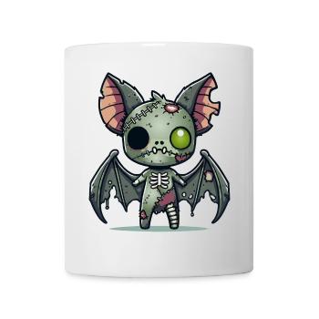 Creepy Zombie Bat for Halloween Fun - Mug - white - Front