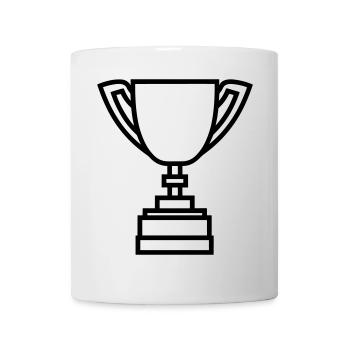 trophy - Mug - white - Front
