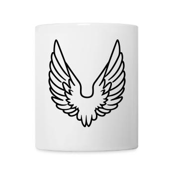 Angel Wings - Mug - white - Front
