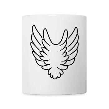 Angel Wings - Mug - white - Front