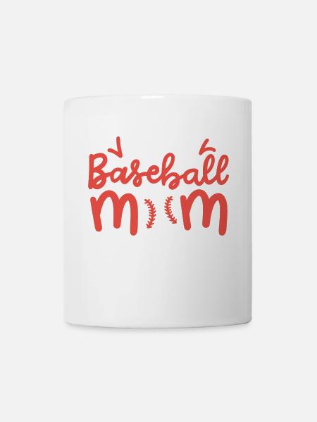 Baseball Mama - Tasse - Weiß
