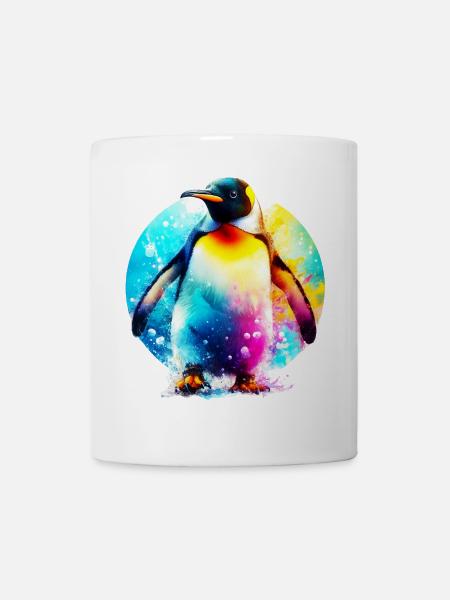Pinguin - Tasse - Weiß