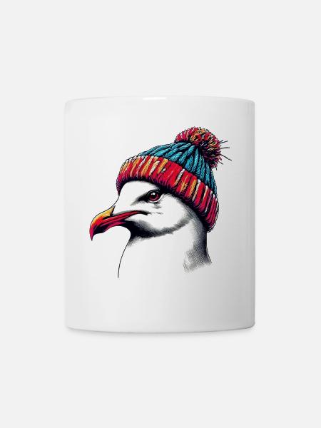 Möwe - Tasse - Weiß