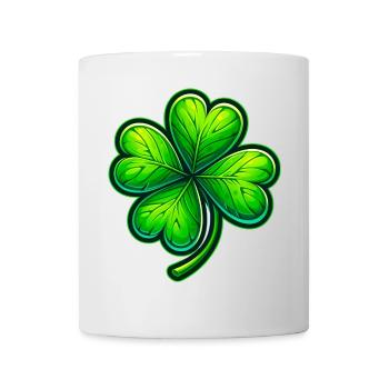Four-leaf clover - Mug - white - Front