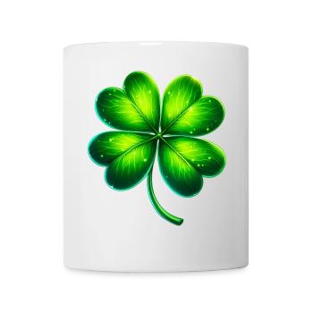 Four-leaf clover - Mug - white - Front