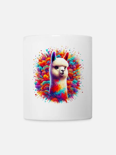 Alpaga - Mug blanc - blanc
