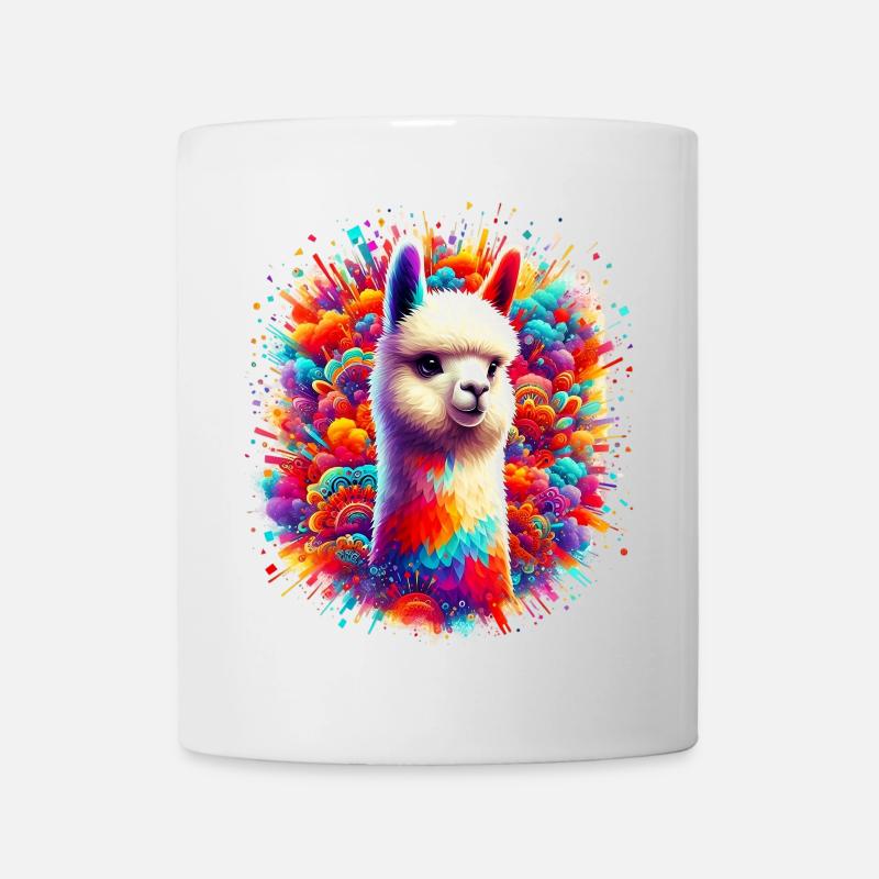 Alpaga - Mug blanc - blanc
