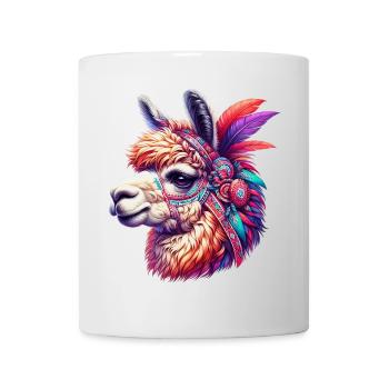 Alpaka - Tasse - Weiß - Vorne