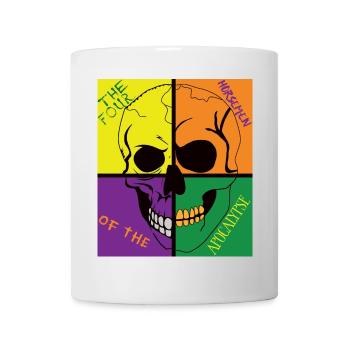 Schädel der Apocalypse - Tasse - Weiß - Vorne