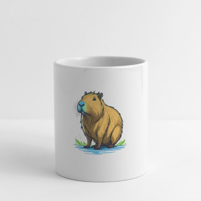 Capybara oder Wasserschwein Tasse