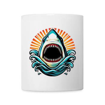 Hai - Tasse - Weiß - Vorne