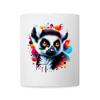 Lémurien - Mug blanc - blanc - Devant