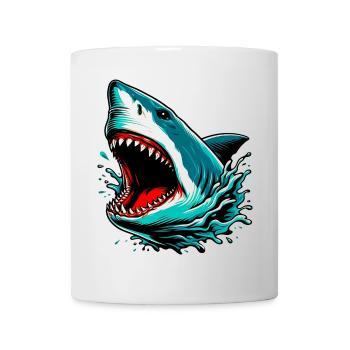 Hai - Tasse - Weiß - Vorne