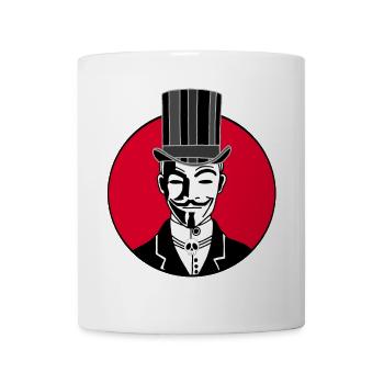Anonyme vintage - Mug blanc - blanc - Devant