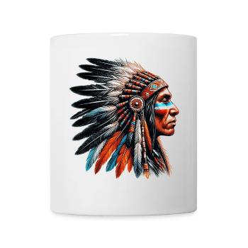 American Indian American - Mug - white - Front
