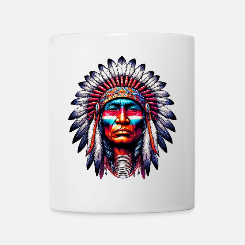 American Indian American - Mug - white