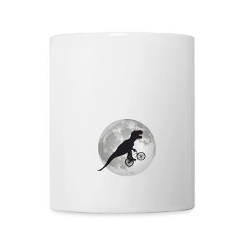 NIKLAS - Schöner Jungen Name mit Dinosaurier - Tasse - Weiß - Vorne