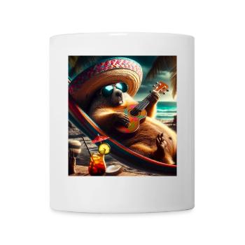 Sombrero Groundhog - Mug - white - Front