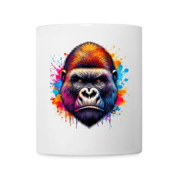 Gorilla - Mug - white - Front