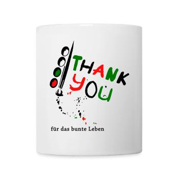 Thank you, thank you for the colorful life - Mug - white - Front