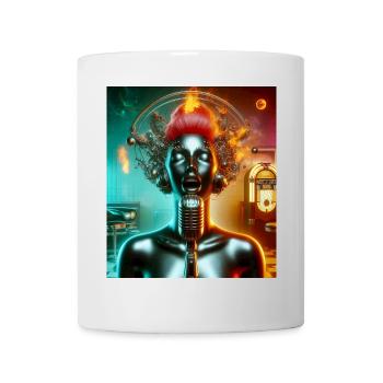 Jukebox Singer - Mug - white - Front
