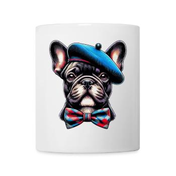 French Bulldog Dog - Mug - white - Front