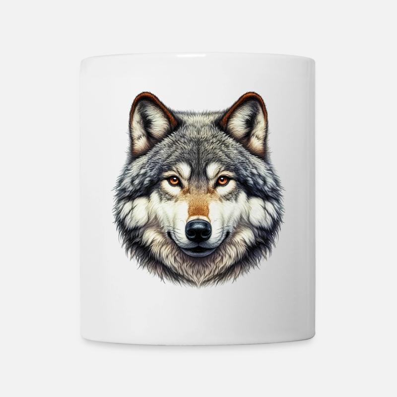 Wolf - Mug - white