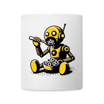 Robot extraterrestre extraterrestre - Mug blanc - blanc - Devant