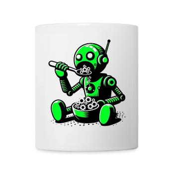Robot extraterrestre extraterrestre - Mug blanc - blanc - Devant