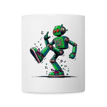 Danses de robots extraterrestres extraterrestres - Mug blanc - blanc - Devant