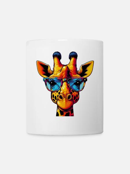 Giraffe - Tasse - Weiß