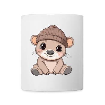 Wombat Cute Cute Baby Kids Animal Cartoon - Mug - white - Front