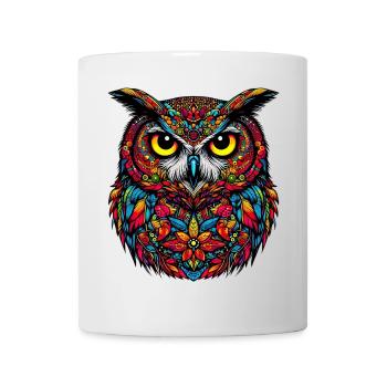 Owl - Mug - white - Front