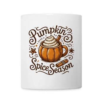 Pumpkin Spice Season: The Taste of Autumn - Mug - white - Front