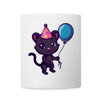 Panther Birthday Comic - Mug - white - Front