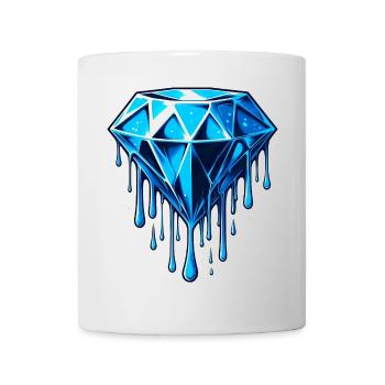 Diamant - Tasse - Weiß - Vorne