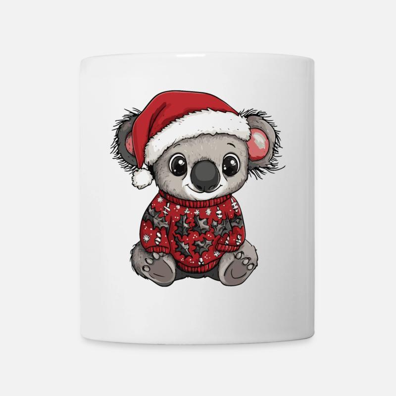 Koala Weihnachten - Tasse - Weiß